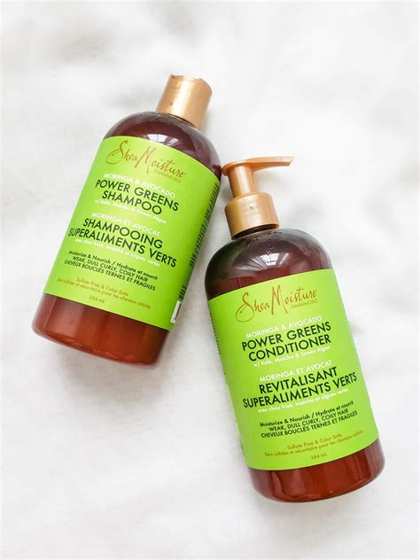 Product shot of the SheaMoisture Power Greens collection