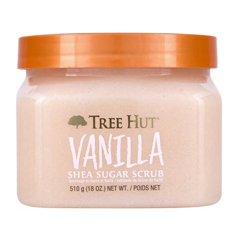 Product shot of Tree Hut Vanilla Shea Sugar Body Scrub