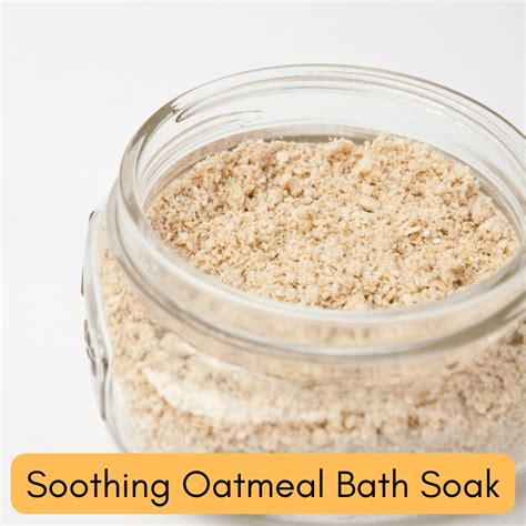 A person taking a soothing oatmeal bath to relieve itchy skin.