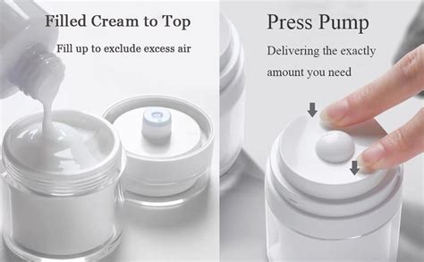 A collection of high-end face cream packaging: a heavy glass jar with a metallic cap, a sleek airless pump bottle, and a set of individual ampoules.