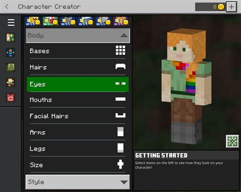 Infographic detailing the process of skin customization in Minecraft, from selection to in-game application.