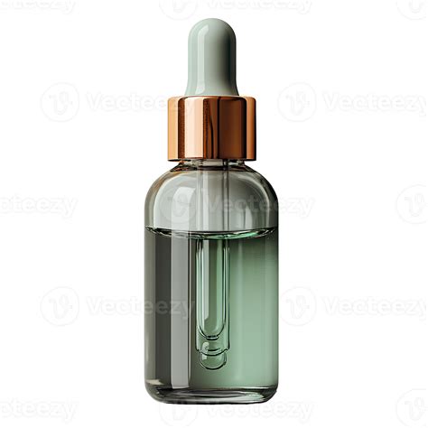 Collage of various face serum bottles and textures