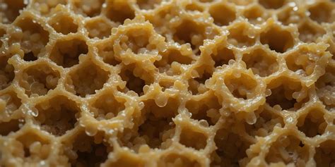 Close-up of a handcrafted soap bar with visible beeswax texture