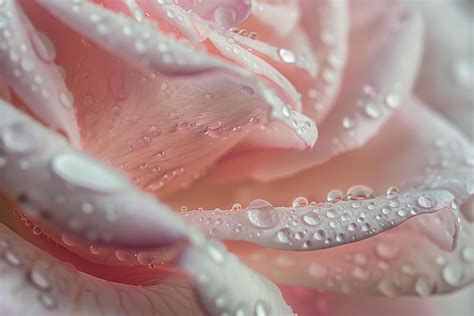 Close-up photograph of fresh rose petals with dew drops, symbolizing the natural origin of rose oil.