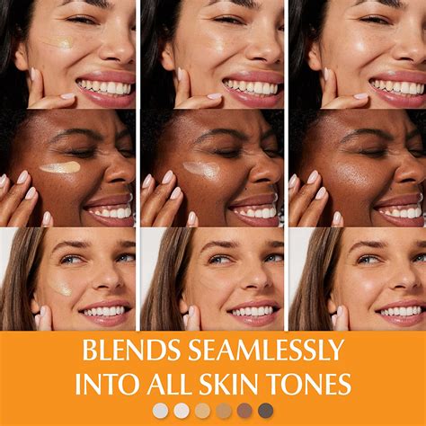 A diverse range of skin tones applying the tinted sunscreen, showing its blendability.