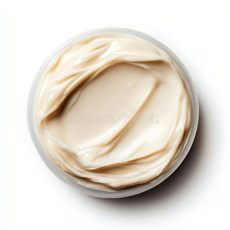 Close-up of the texture of Hyvia Crème, highlighting its rich and creamy consistency.