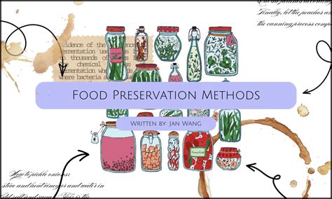 A historical illustration depicting early food preservation methods or a diagram of a laboratory setup from the early 20th century.