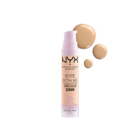 Product packaging of NYX Bare With Me Concealer Serum