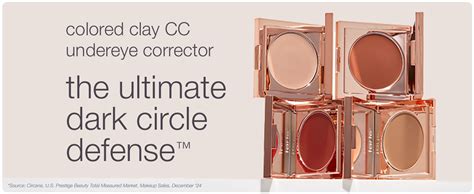 Close-up of the Tarte CC Colored Clay Undereye Corrector product and packaging