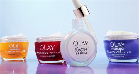 Comparison table of Olay Retinol24 products (Moisturizer, Serum, Eye Cream) with their key benefits.