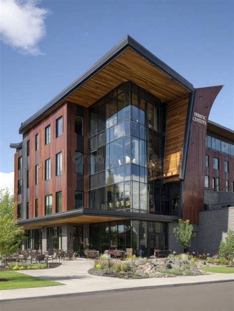 A welcoming exterior shot of the Hickory Dermatology clinic.