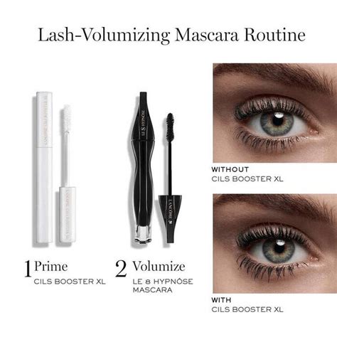 Close-up of the Lancome Cils Booster XL wand and texture