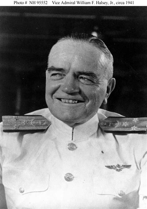 Official portrait of Admiral William Halsey Jr.
