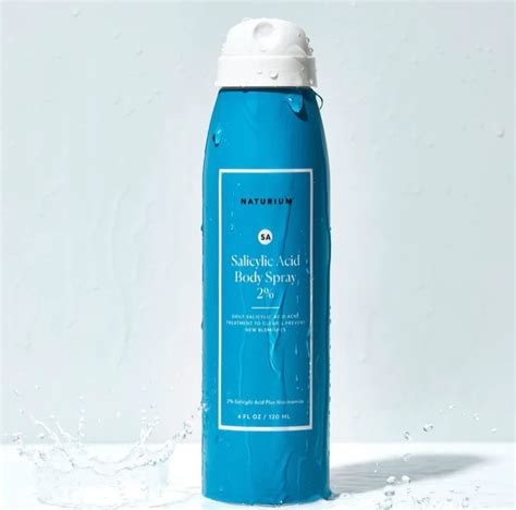 Product shot of Naturium Salicylic Acid Body Spray 2%