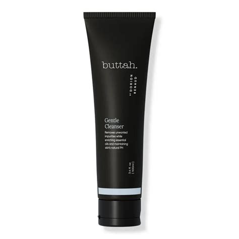 Close-up of Buttah Skin Gentle Cleanser texture and lather