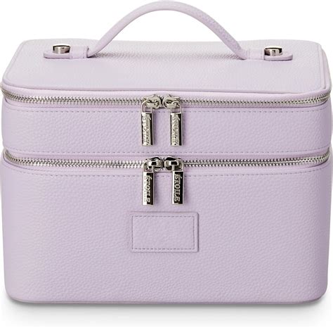 The Étoile Collective Duo Vanity Case with its two tiers clearly visible.