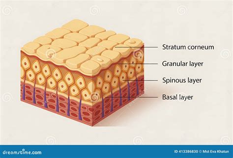 Diagram illustrating the layers of the epidermis and the stratum corneum being removed by microdermabrasion.