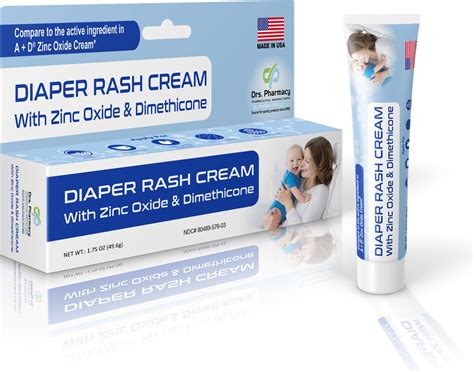 Image showcasing a range of zinc oxide products: sunscreen, diaper rash cream, and acne treatment.