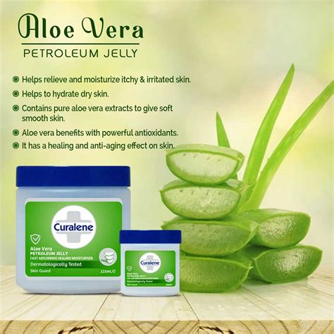 Collage of natural remedies for skin irritation: petroleum jelly, powders, aloe vera.
