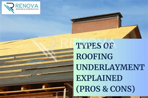 Comparison chart of different underlayment types for metal roofs, highlighting pros, cons, and typical applications.