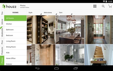 Screenshot of the Houzz website showcasing furniture options and reviews