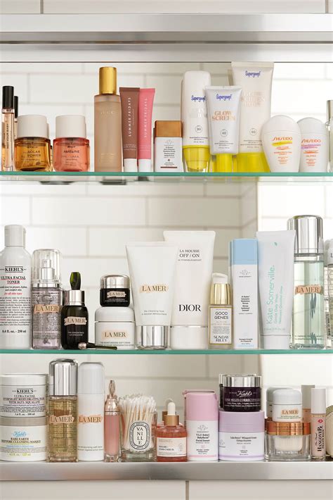 An array of Clinique's popular skincare and makeup products displayed attractively.