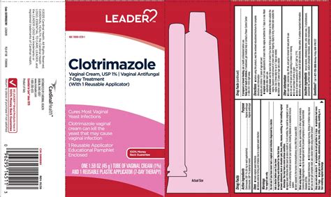 infographic comparing different brands of clotrimazole vaginal cream