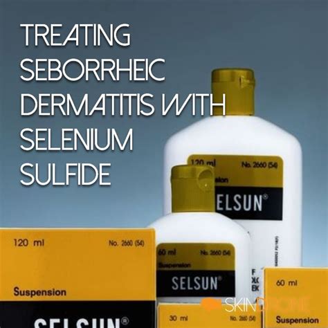 Infographic illustrating the mechanism of action of selenium sulfide on skin cells