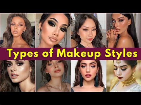 Collage of user photos showing different makeup looks achieved with the setting spray.