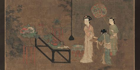 an artist's depiction of ancient Chinese people with diverse skin tones