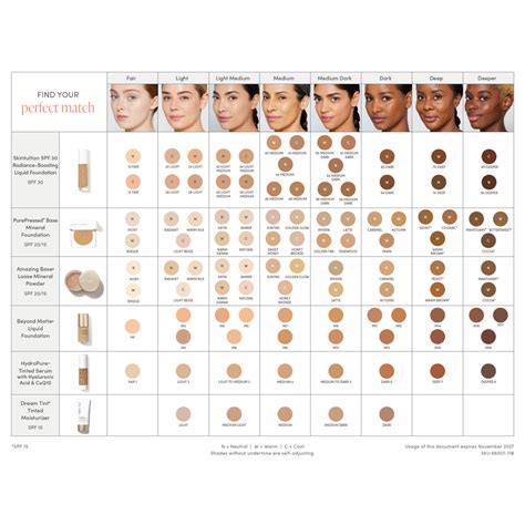 Image of Jane Iredale Skintuition SPF 30 Radiance-Boosting Liquid Foundation bottle and swatches.