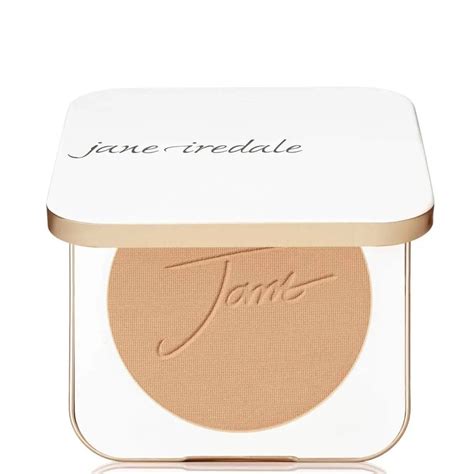 Image of Jane Iredale Pure Pressed Base Mineral Foundation compact and texture.