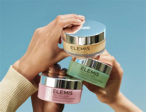 Collage of Elemis products for a spa-like experience at home