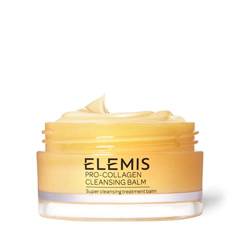 Close-up texture shot of Elemis Pro-Collagen Cleansing Balm