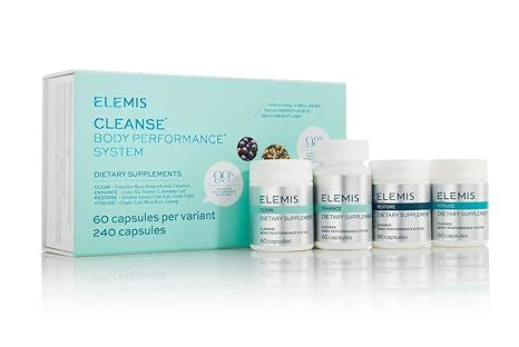 Infographic showcasing key Elemis ingredients and their benefits