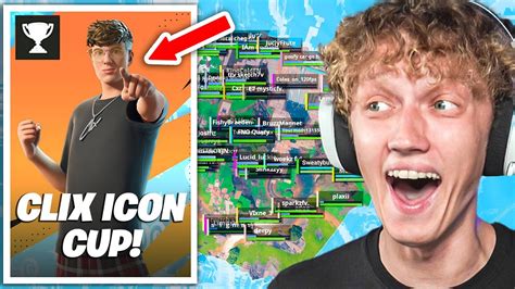 Infographic detailing the rewards and qualification criteria for the Clix Icon Cup.