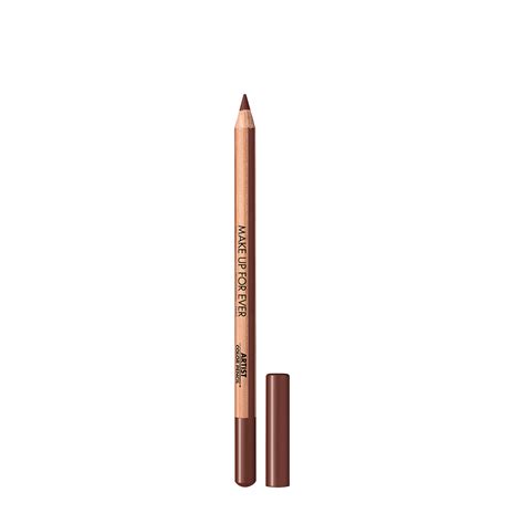 Close-up of the Makeup Forever Artist Color Pencil texture and wood casing
