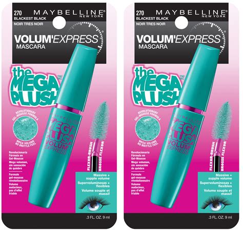 Product shot of Maybelline Mega Plush mascara