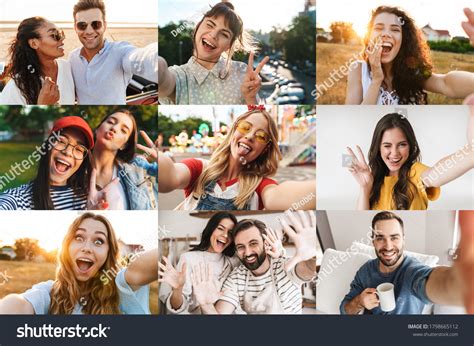 A collage of selfies showing the same person with varying degrees of makeup, from minimal to full glam.