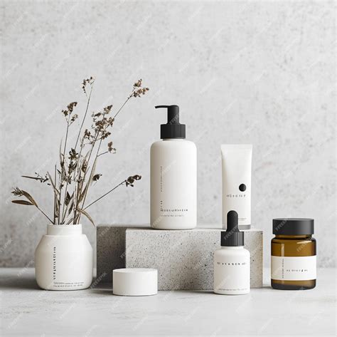 Aesthetic shot of a clean, minimalist skincare product bottle with the ingredient name 