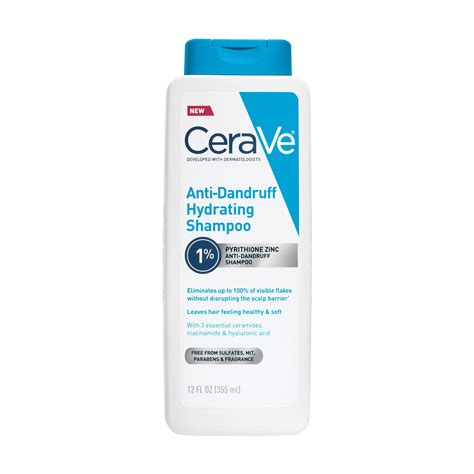 Product packaging for CeraVe Scalp Care Dandruff Shampoo