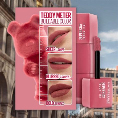 Product packaging of Maybelline Super Stay Teddy Tint