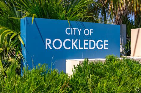 A vibrant image of Rockledge, Florida, showcasing its sunny environment and lush greenery, subtly hinting at the importance of sun protection.