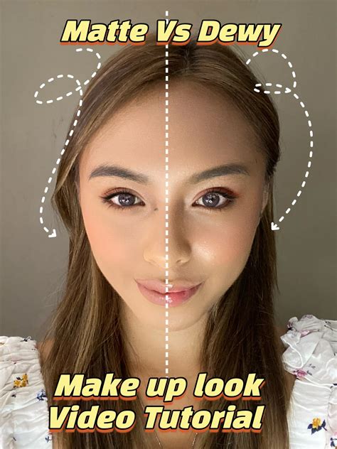 Illustration showing different types of concealer finishes (matte, dewy, natural) and coverage levels (light, medium, full).