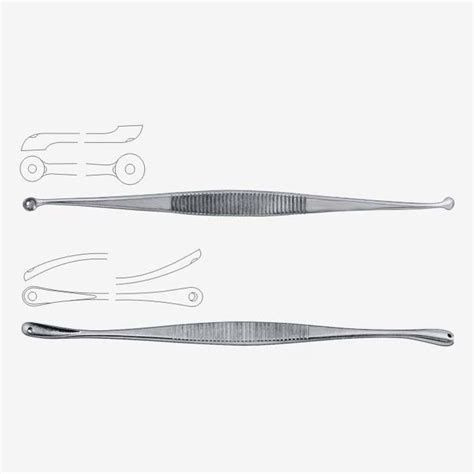 Product image showcasing the GreyMedical® Unna Comedone Extractor, highlighting its double-ended design and ergonomic handle.