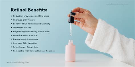 Infographic explaining the benefits of Retinol for skin