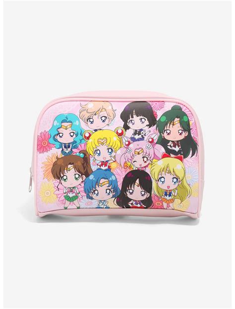 Sailor Moon makeup bag with magical moon bow detail