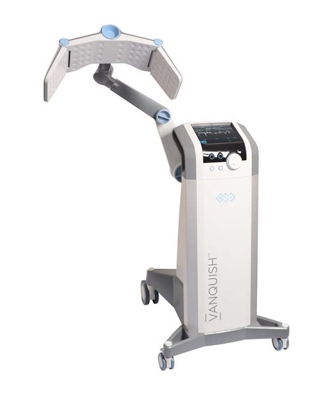 Diagram illustrating the Vanquish ME and FLEX applicators and treatment areas
