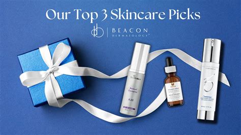 Image showcasing a selection of medical grade skincare products for acne, including cleansers, serums, and sunscreens.