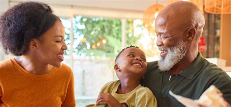 Family engaging in skin-to-skin contact